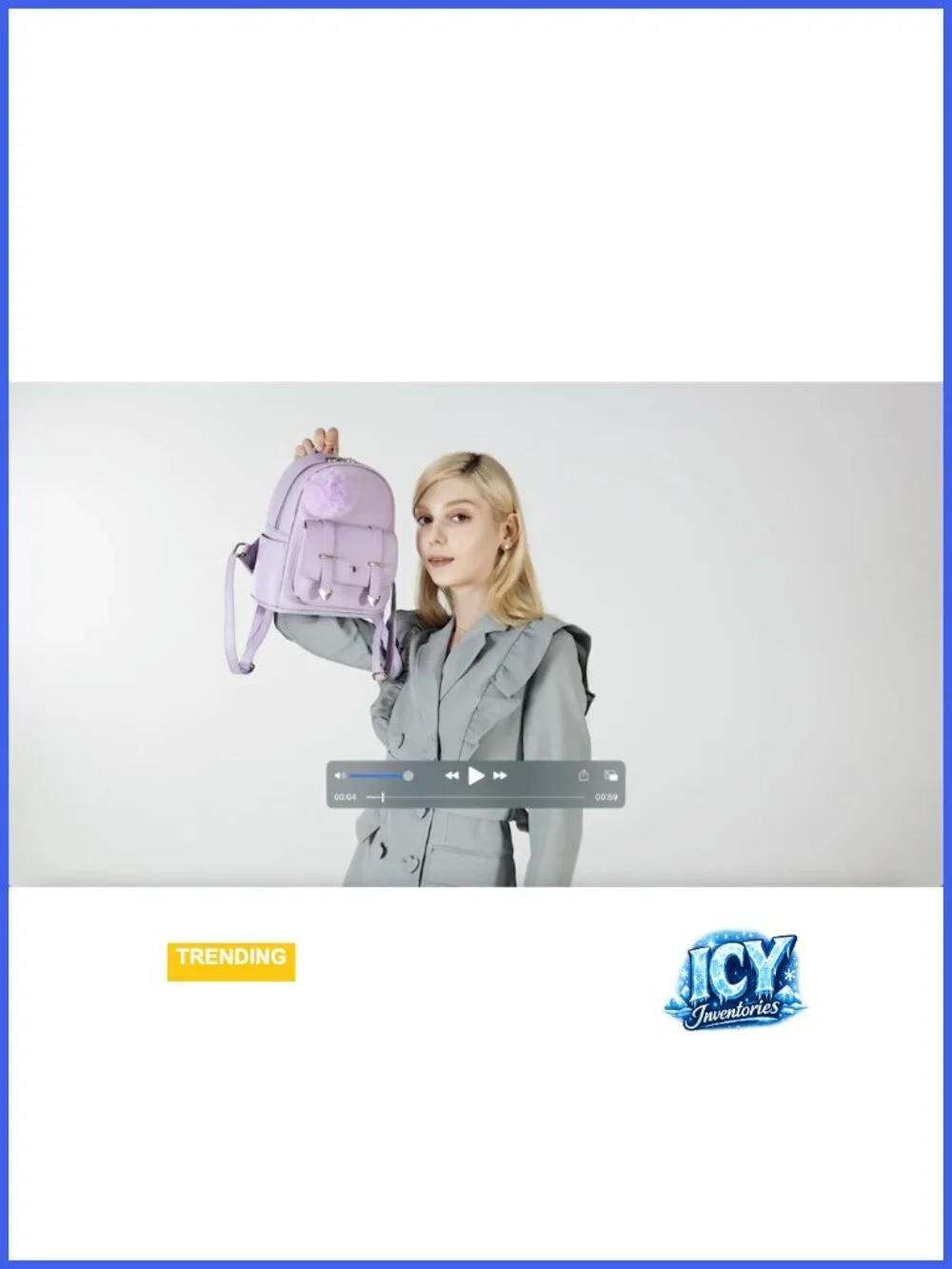 Mini PU Leather Backpack Purse for Women Girls Fashion Shoulder Bag